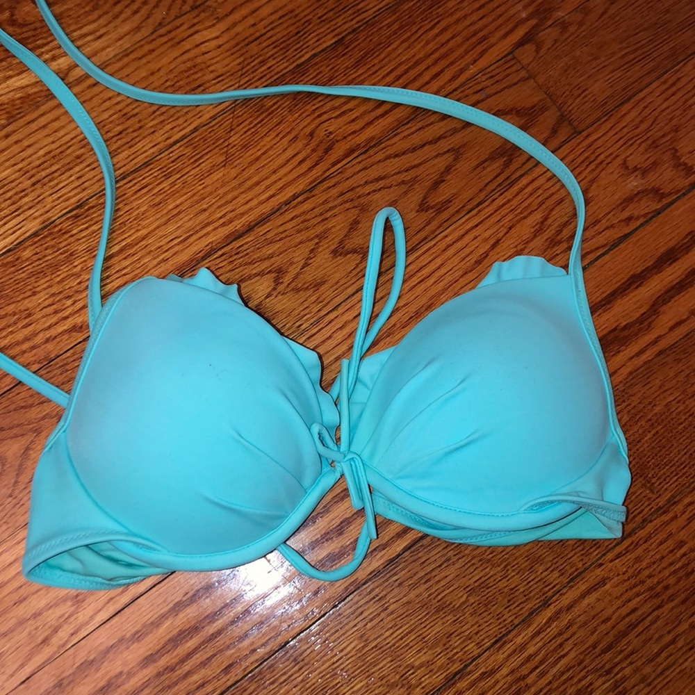 Victoria Secret bikini top mint green 32A